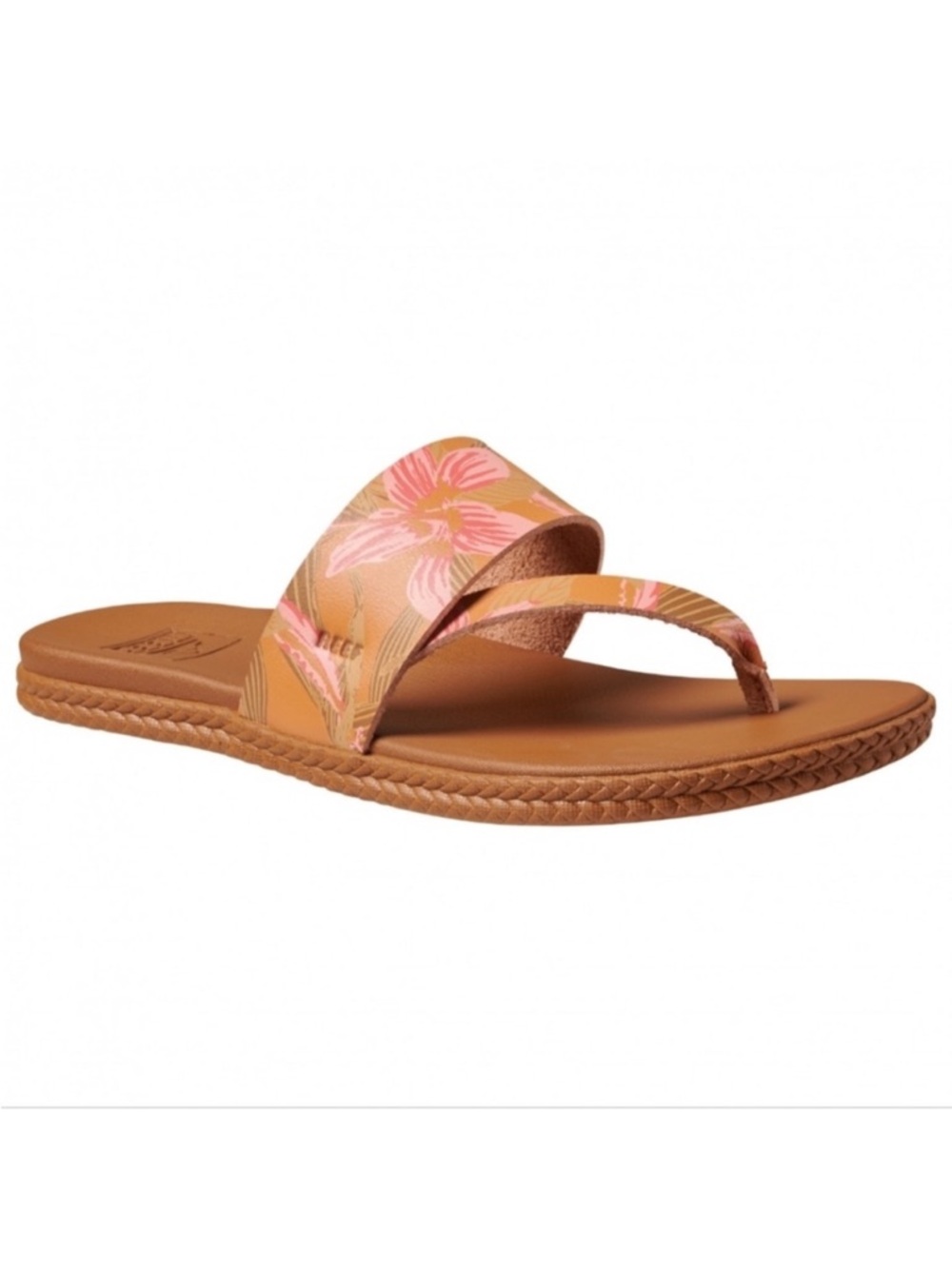 Women’s REEF Cushion Sol Hibiscus Sandals Size 8 - Picture 2 of 8